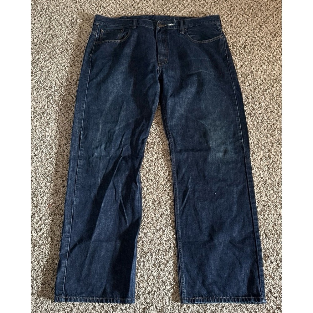 Levi's 569 Men's Dark Wash Jeans Size 38x32